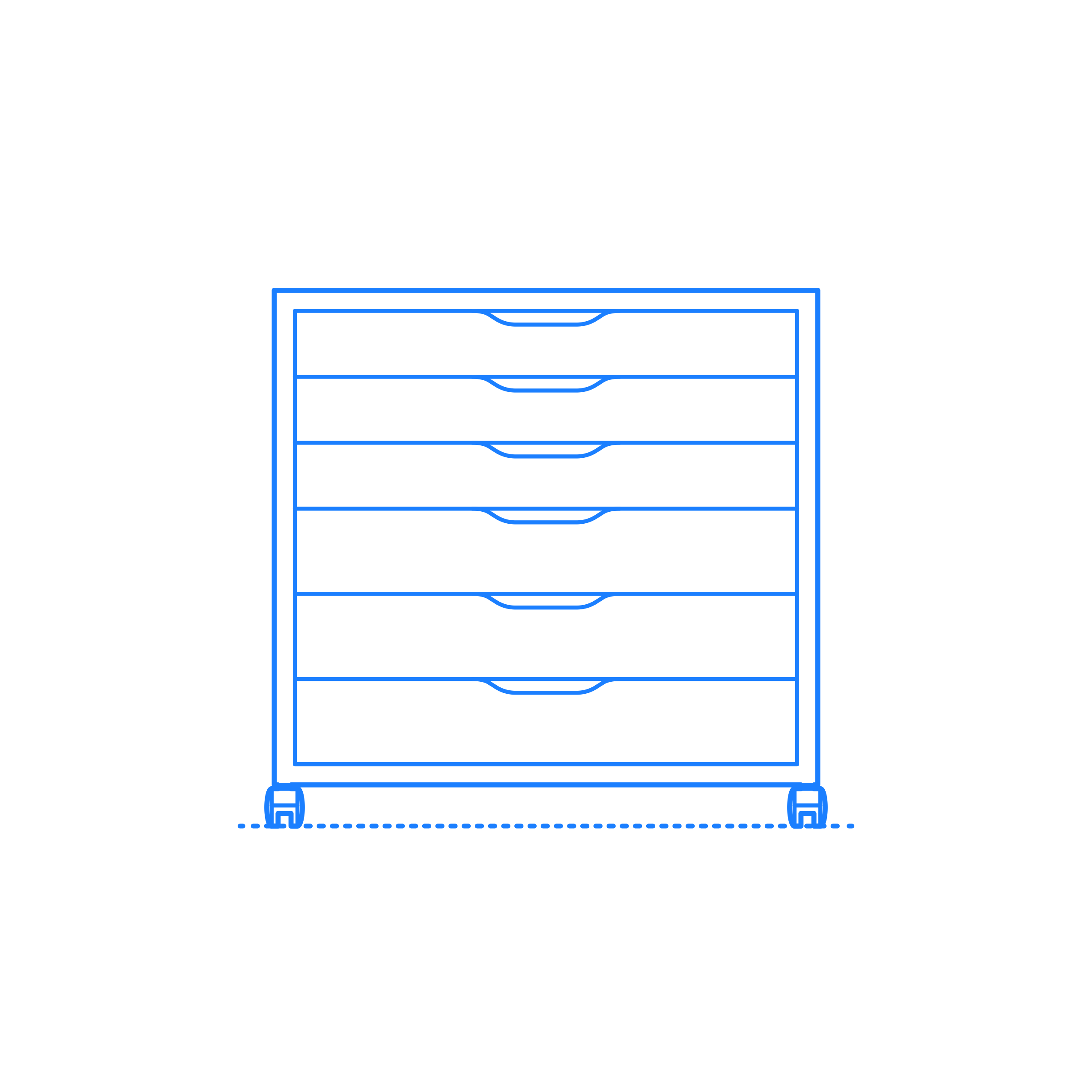 Furniture File Cabinets Ikea Alex Drawer Unit Wide Silhouette Svg Vector Free Vectors